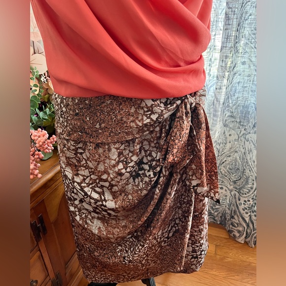 Suzi Chin Vibrant Coral Dress - Picture 3 of 7